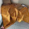 Новый кованый шелковый шарф Xiangyun для женщин, высококачественная универсальная набивная шаль, весенне-осенний женский шелковый шарф, легкий и модный