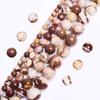 Round Beads 15" Strand Australia Zebra Jasper For Jewelry Making 4 6 8 10MM Natural Stone Pick Size DIY Bracelets Necklace
