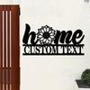 Metal Wall Art Sunflower Vintage Home Decor Personalized Gift for Garden