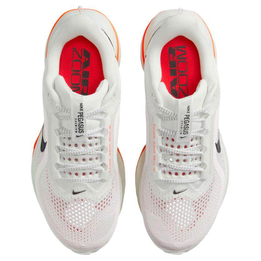 Nike Air Zoom Pegasus Premium Summit White Bright Crimson Women's Sneakers Casual HQ2593-101
