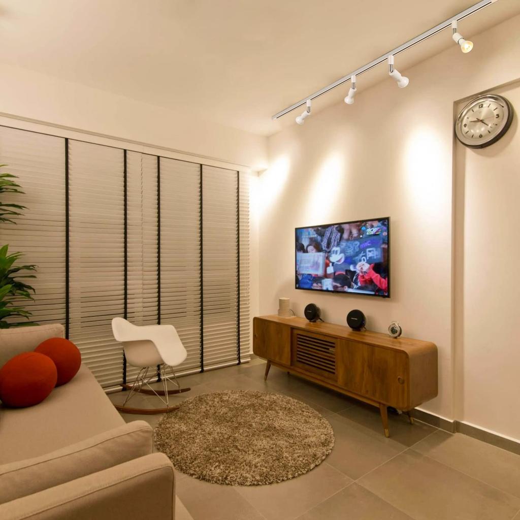 szbritelight Lighting Bar Spotlight, Duct Rail Light, E26 Bulb Included, Duct Rail Lighting Fixture, Lighting Rail Lighting, PAR20 Reflector Bulb,