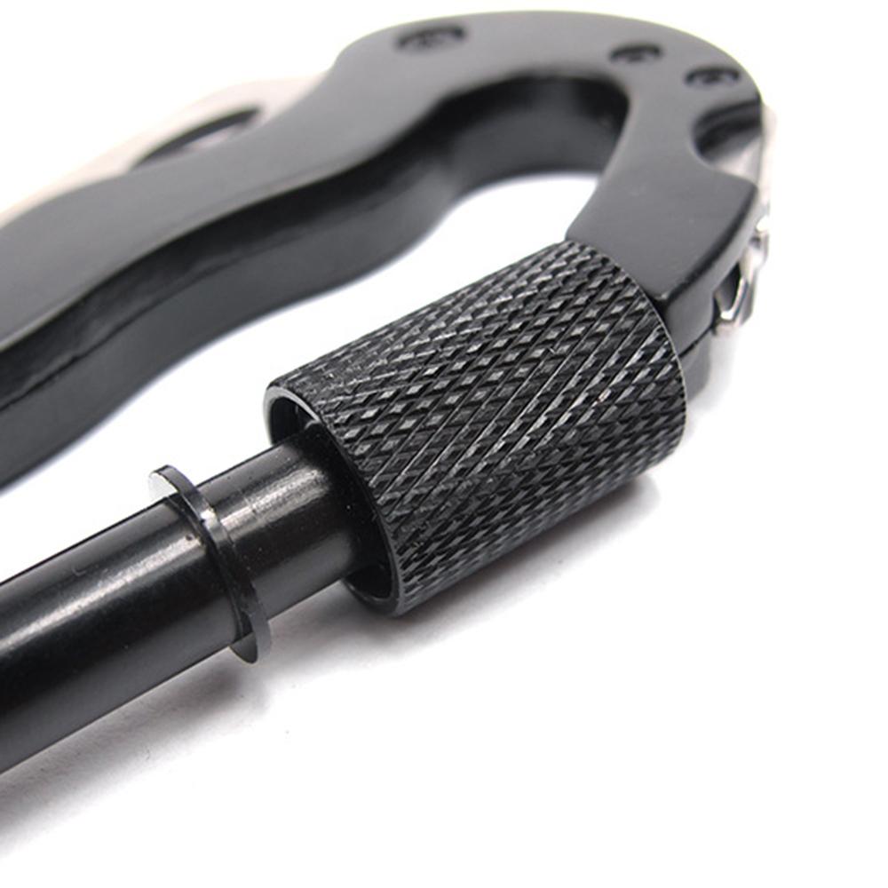 Wine Opener Pocket Cross Screwdriver Mountaineering Buckle Bottle Opener Fast Hanging Buckle