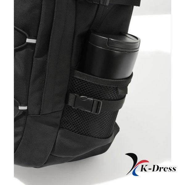 Authentic Logo Unisex New Student Travel Camping Backpack 33L Black