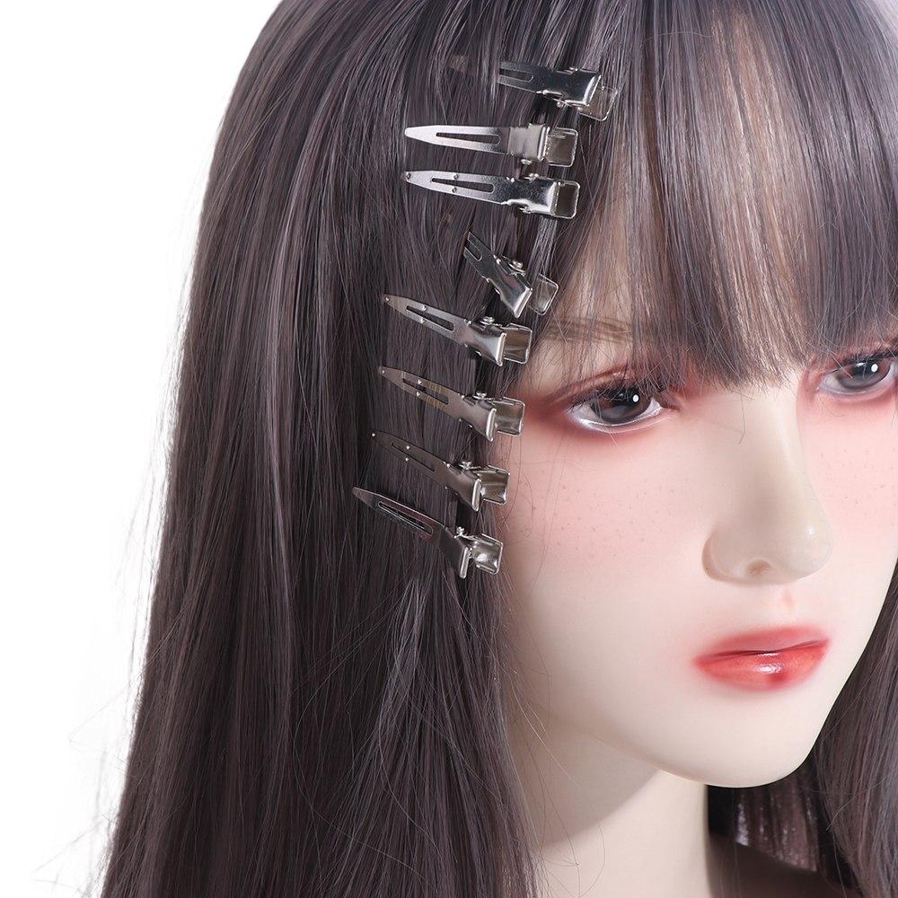 10 шт. заколки для волос для макияжа, профессиональные, без складок, заколки для волос, противоскользящие, парикмахерские шпильки, сделай сам