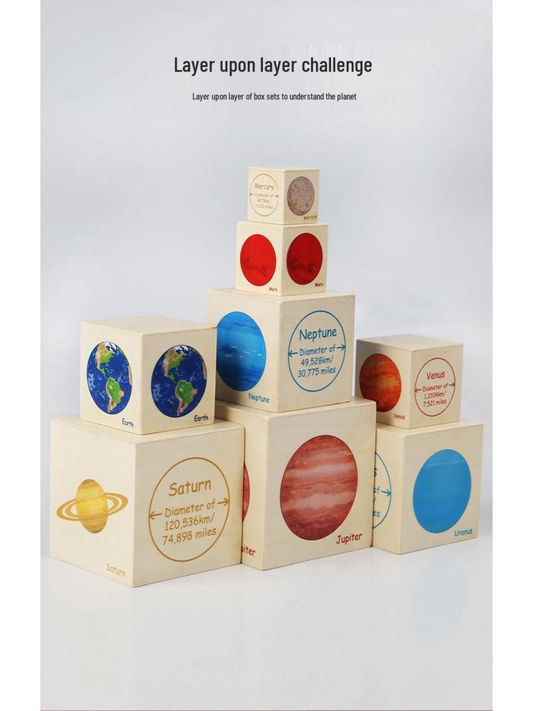 Cross-border Early Childhood Puzzle Set: Cartoon Numbers & Logic Stacking Toy