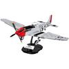 COBI block movie топовый американский армейский самолет P-51D mustang масштаб 1/32 350 деталей совместимый с lego [MADI IN EU]5846
