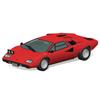 Aoshima Bunka Kyozai (AOSHIMA) 1/32 The Snap Kit Series Lamborghini Countach LP400 Red Pre-Colored Plastic Model Kit 20-A