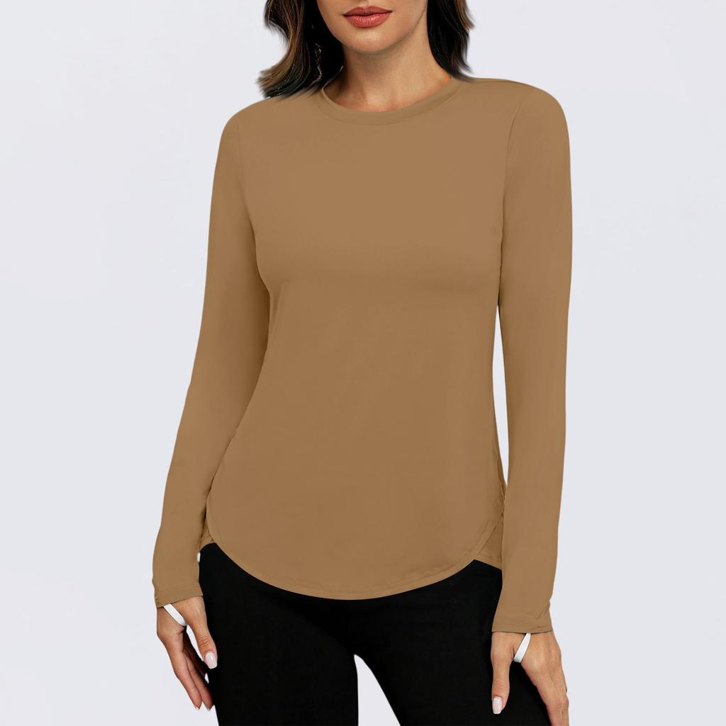 Женская рубашка Sunblock Ice Silk с длинным рукавом Upf 50+, легкая быстросохнущая футболка для походов