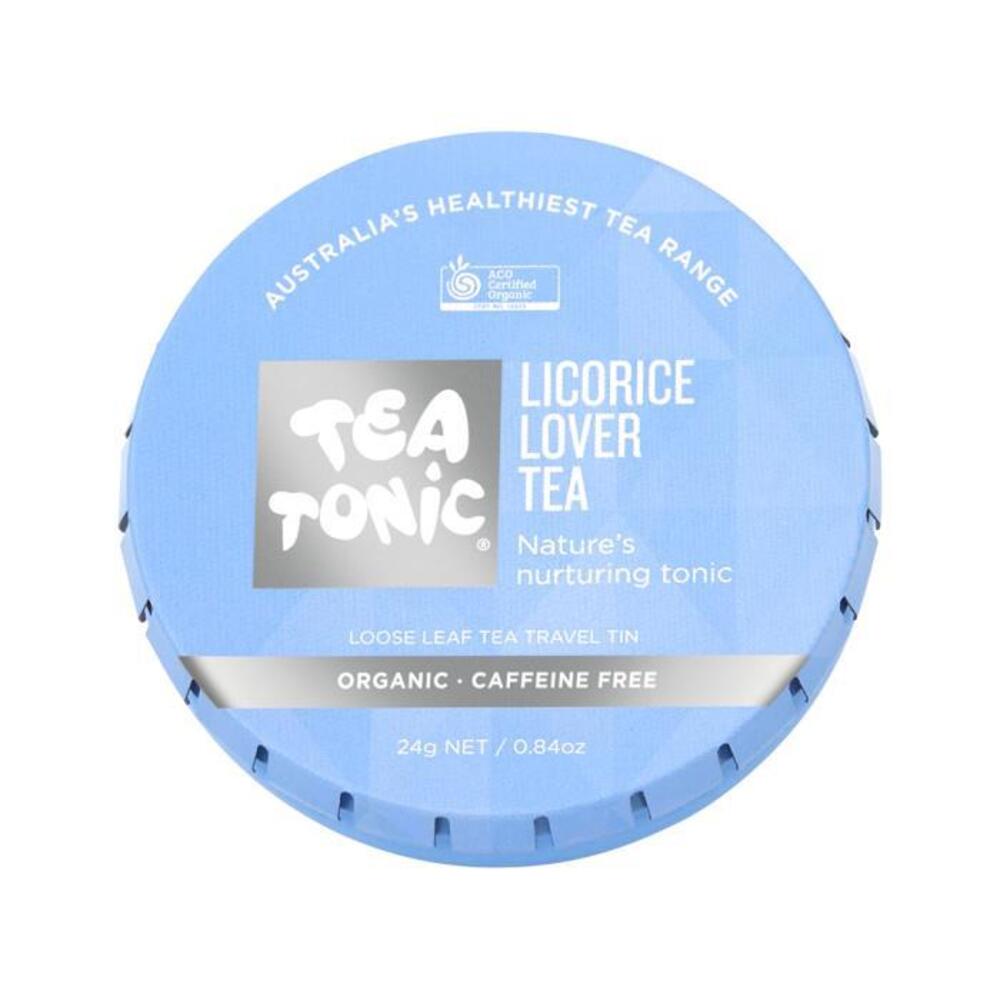 Tea Tonic Organic Licorice Lover Tea Travel Tin 24g