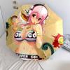 Узор Super Sonico, автоматический складной зонт, портативная и складная конструкция, 8 спиц, рождественский или день рождения подарок.