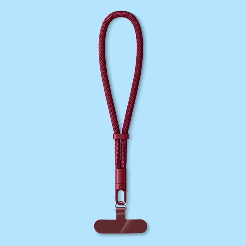 Аксессуары для мобильного телефона Регулируемый шнурок Защита от потери Плетеный ремешок на запястье Универсальная короткая подвесная веревка Мобильный телефон