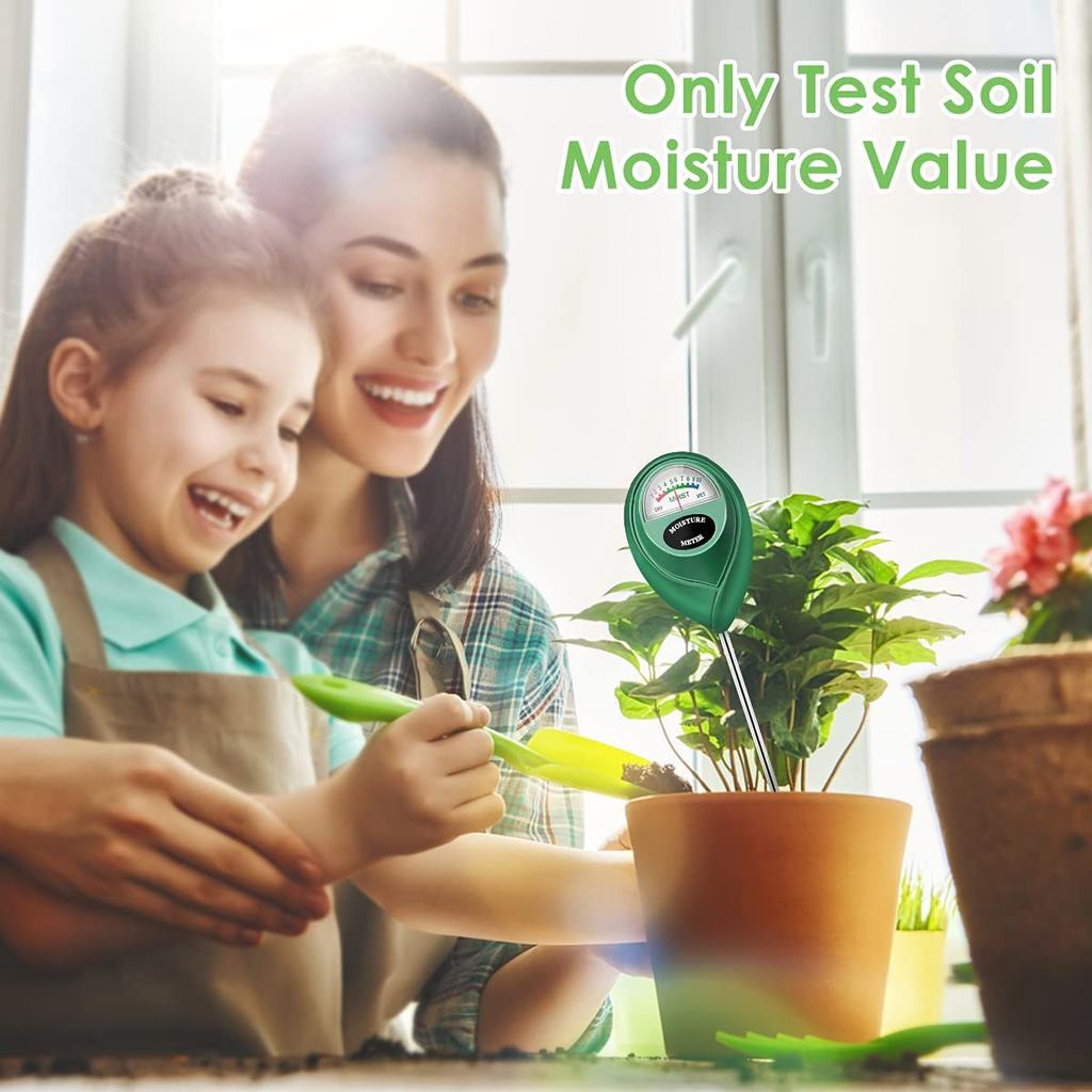 Hygrometer Tool Soil Moisture Sensor Meter Detector Metal Probe Gardening Plant Flower Water Analyzer Test Instrument