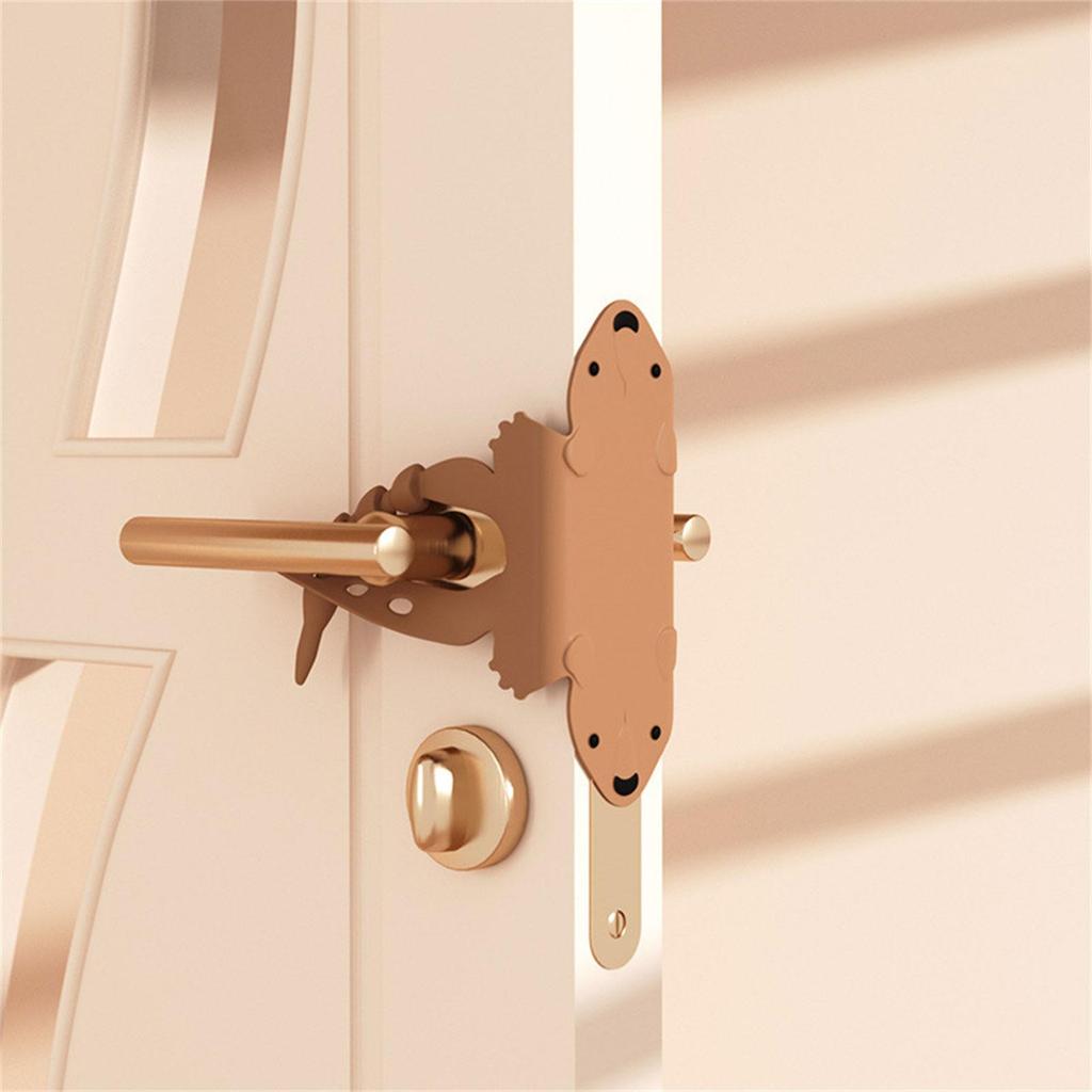 Door Silencer Quiet Cushion Padded Latch Cover Noise Reducer for Nurseries Baby Rooms & Light Sleepers Noise Control