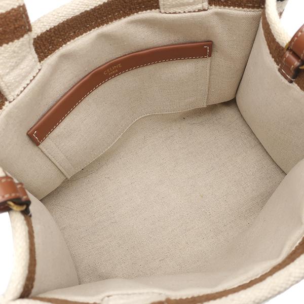 CELINE 199162FO2.14ML Small Hippo Tice2WAY bag cotton/leather Array
