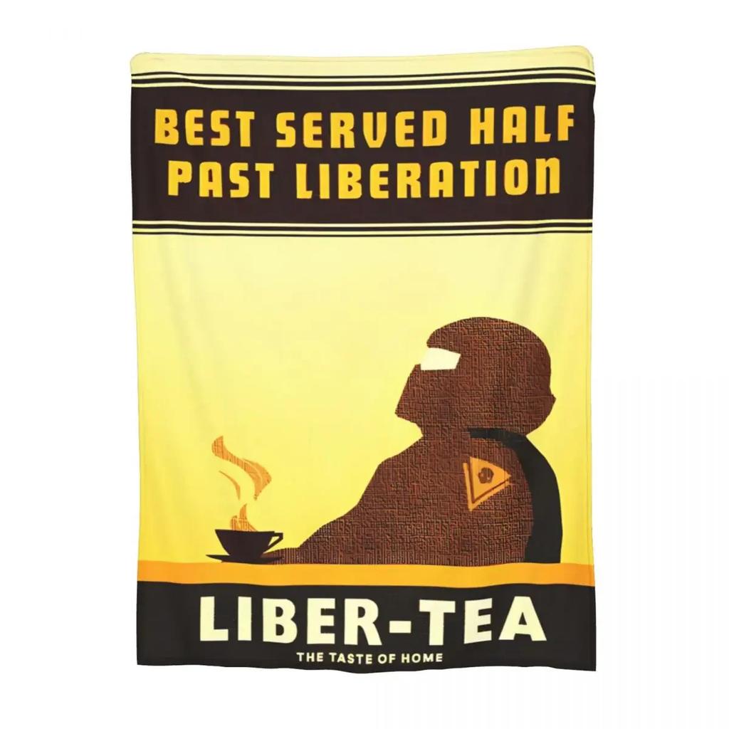 Liber-Tea Helldivers Одеяла Коралловый флис Плюшевое Принтованное Многофункциональное Легкое Тонкое Плед для Постельного белья Покрывала