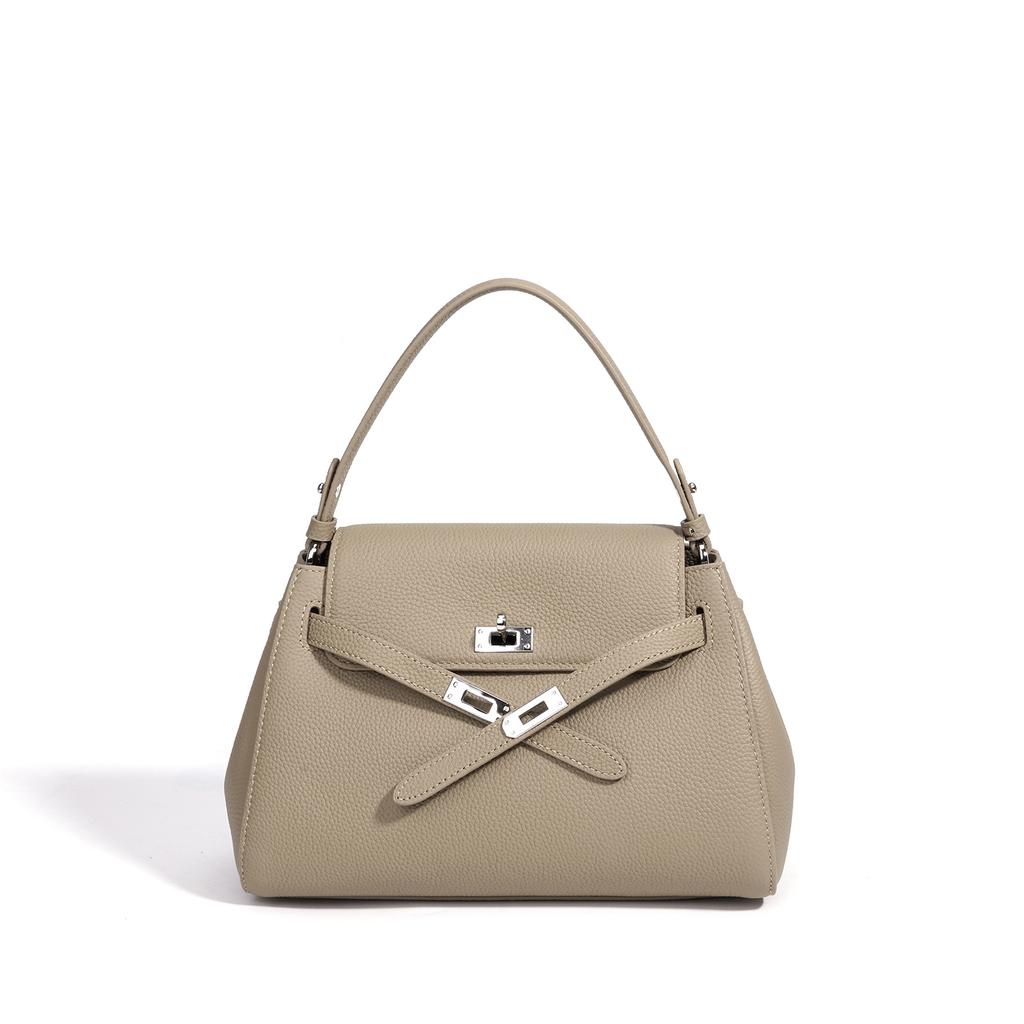 Crossbody bag women's versatile leather handbag bag exquisite work commuter bag