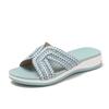 Wedge Heel Slippers Women's Summer Wear New South East Asia Bohemian Casual Soft Sole Seaside Travel Beach Shoes