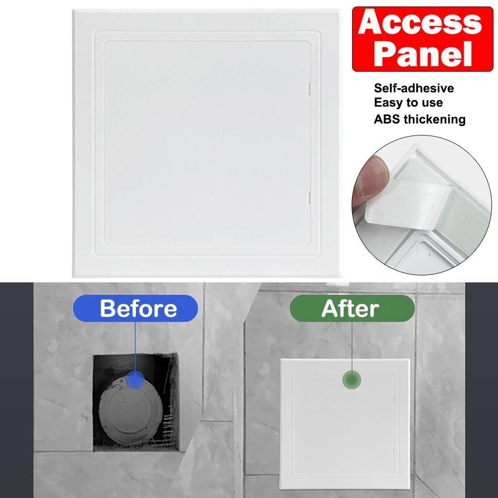 White Access Panel Door Plastic Inspection Hole Wall Access Doors Doors Wall Ceiling
