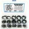 300pcs Metric 7mm To 30mm Round Wire C-Clips Internal Snap Rings Assortment Kit;Round Wire Snap Rings for Hole(Black-Finished Steel)