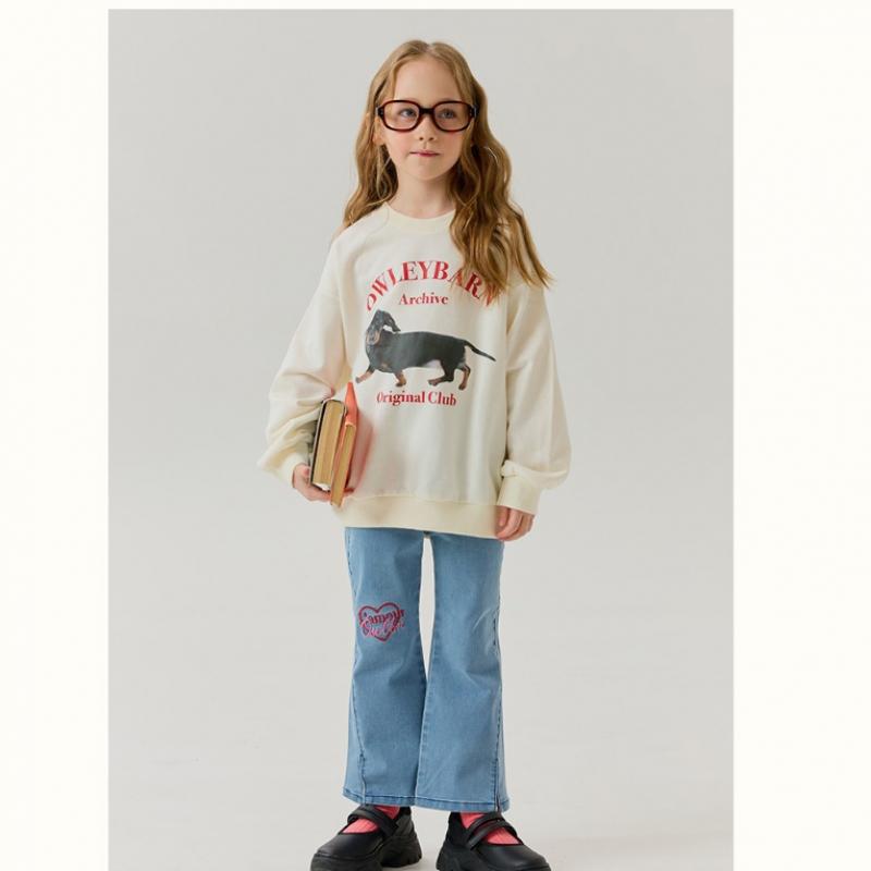 Высокий свитшот Olivan Arch цвета слоновой кости 