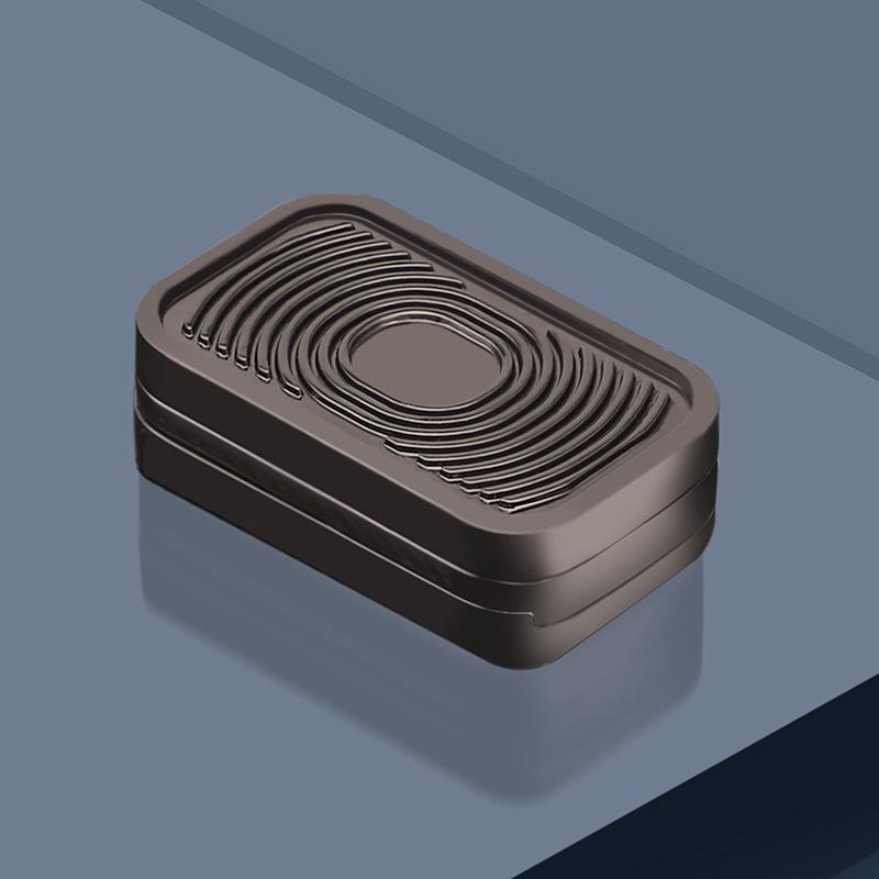 Papapa runway Монетный Тройной Слой EDC Толкатель Карты Снятие Стресса Металлическая Игрушка для Кончиков Пальцев