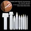Use Plastic Transparent Paint Pen Accessories Liquid Chalk Marker Empty Rod Graffiti Pens