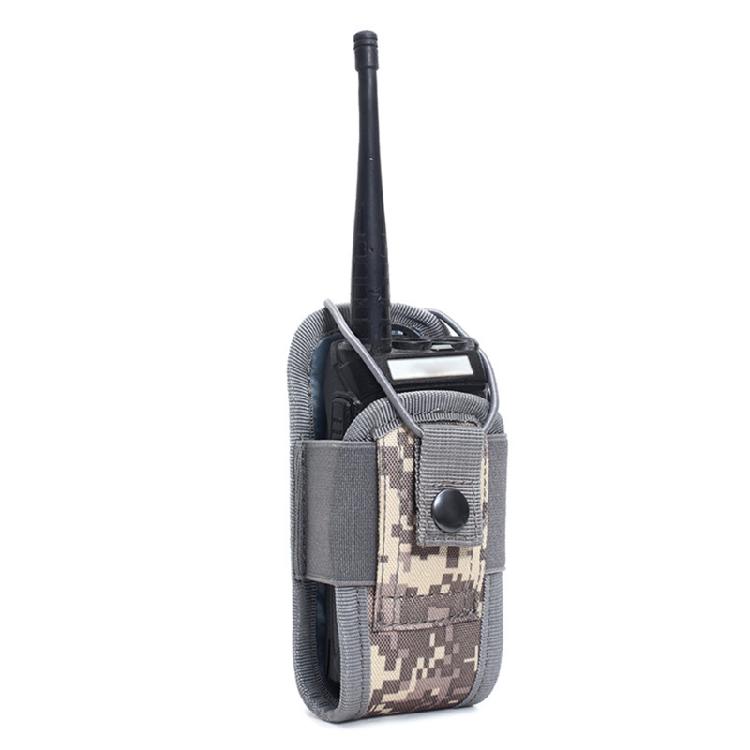 Radio Pouch Military Walkie Talkies Holster Waist Bag Holder Pocket