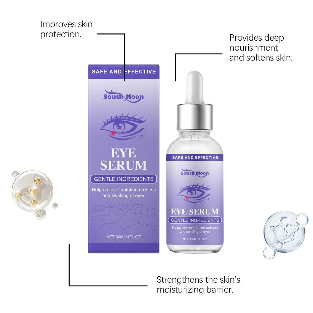 South Moon Eye Soothing Serum Moisturizes and Softens Skin To Soothe and Improve Eye Condition Serum