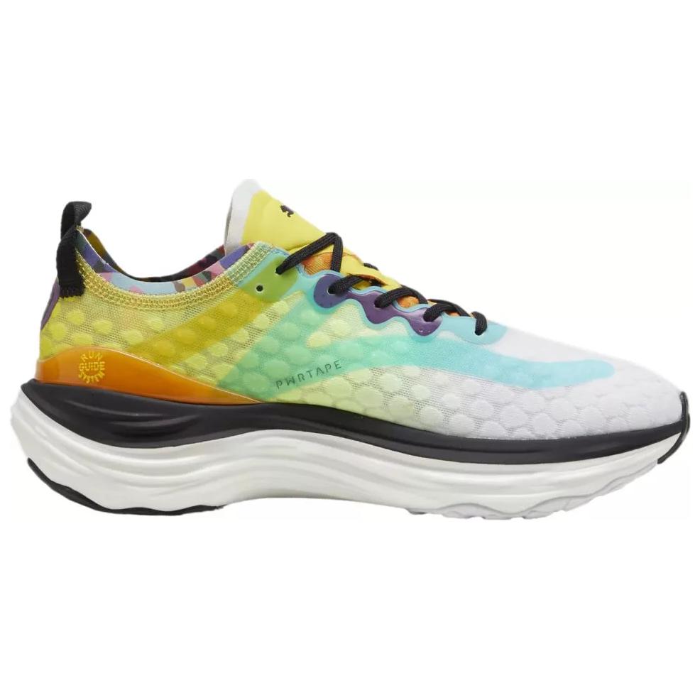 Puma ForeverRun Nitro LM Белый/Желтый Кроссовки Мужские Черные 380099-01