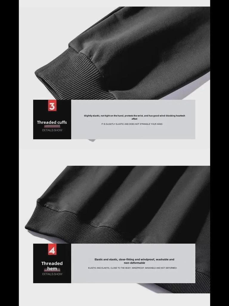 Толстовка мужская из толстой овчины и бархата с круглым вырезом - теплая зимняя рубашка-подкладка