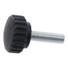 M6 X 20mm Clamping Knobs Black Knurled Knobs Durable Hand Bolt Knobs  for Quick Remove