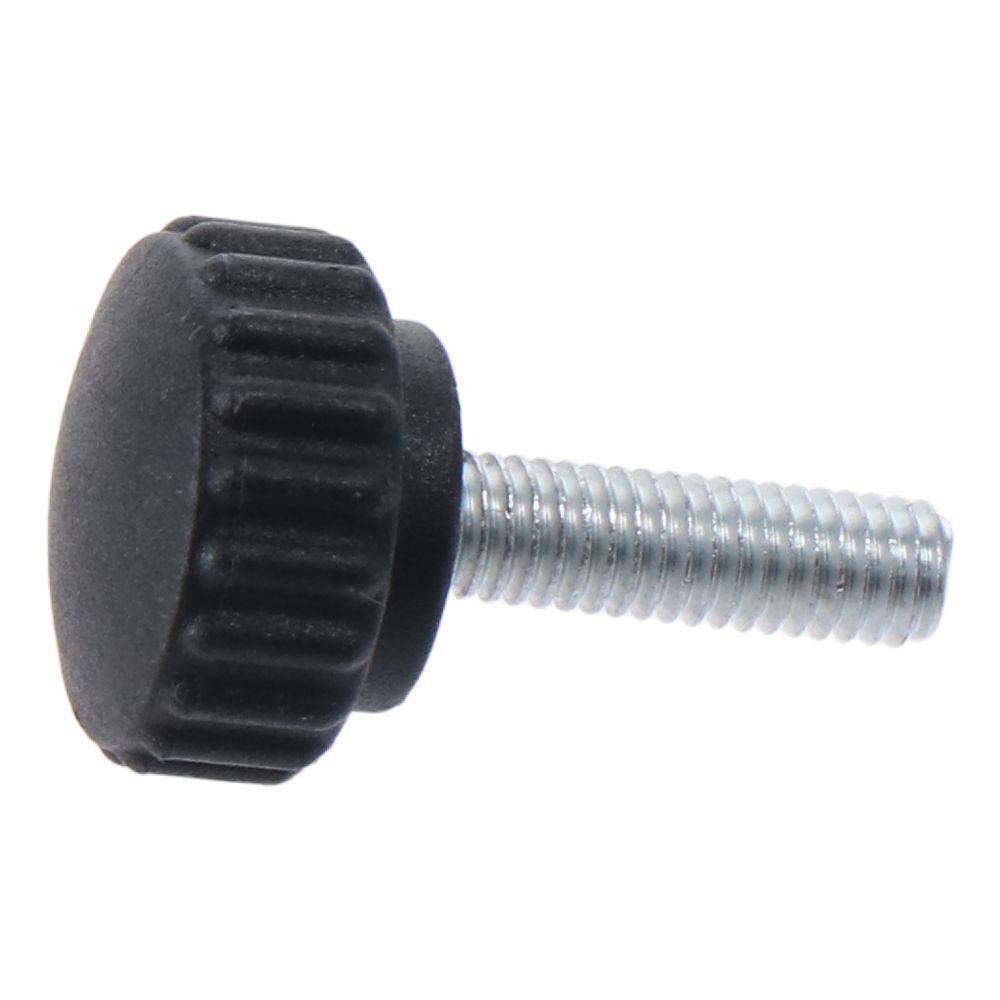 M6 X 20mm Clamping Knobs Black Knurled Knobs Durable Hand Bolt Knobs for Quick Remove