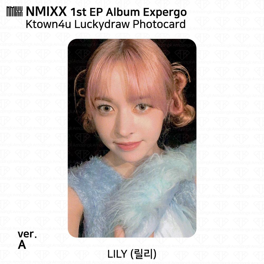 NMIXX 1-й EP-альбом Expergo Lucky Draw Фотокартка Открытка Soundwave Ktown4U KPOP