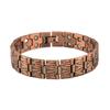 Men Copper Color Bracelets Bangle Double Strong Magnetic Therapy Bracelet For Arthritis Pain Relief Jewelry Husband Accessories