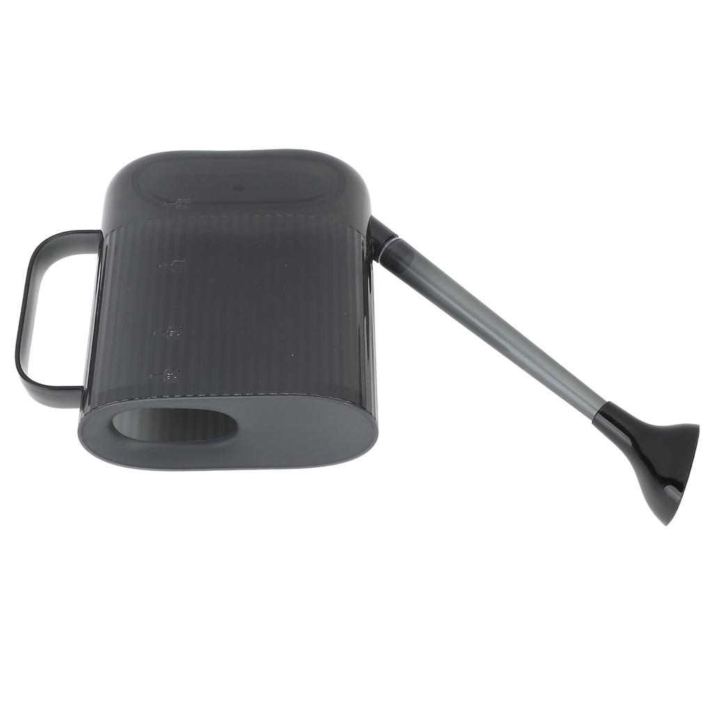 Лейка для комнатных растений 1,8 л, полипропиленовая, многофункциональная, с длинным носиком, серая