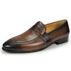 Модные Удобные Лоферы Для Мужчин Слипоны Повседневная Обувь Натуральная Коровья Кожа Модные Ручной Работы Офис Бизнес Повседневная Уличная Летняя Носка