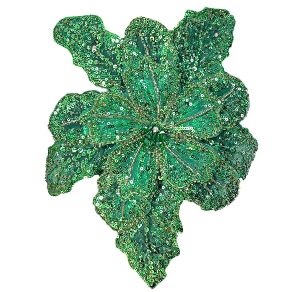 Eye-Catching Sequins Flower Applique for Clothes Hat Sewing Patches DIY Scarf Wedding Dress Decors Accessories