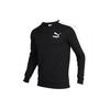 Iconic T7 Crew Fleece Sweatshirt Men Sweatshirt Black 595913-01