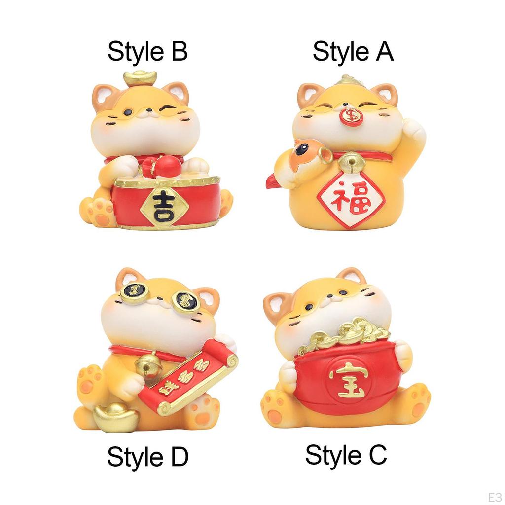Charming Cat Sculpture for Home And Office Decor