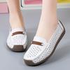 Summer Women Moccasins Genuine Leather Shoes Woman Slip On Loaders Ladies Casual Solid Flats Female Leisure Footwear