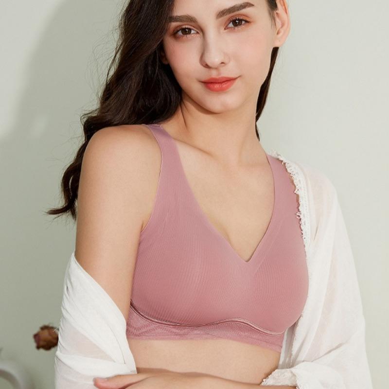 Маленький бюстгальтер пуш-ап, регулируемый жилет, латексное нижнее белье, цельный бюстгальтер без косточек, собирающий грудь, дышащий и удобный бюстгальтер