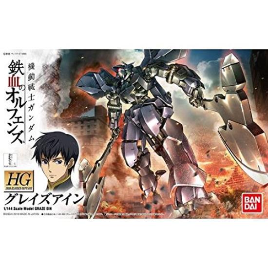 Пластиковая модель HG Mobile Suit Gundam Orphans Glaze Ain в масштабе 1/144 с цветовой кодировкой