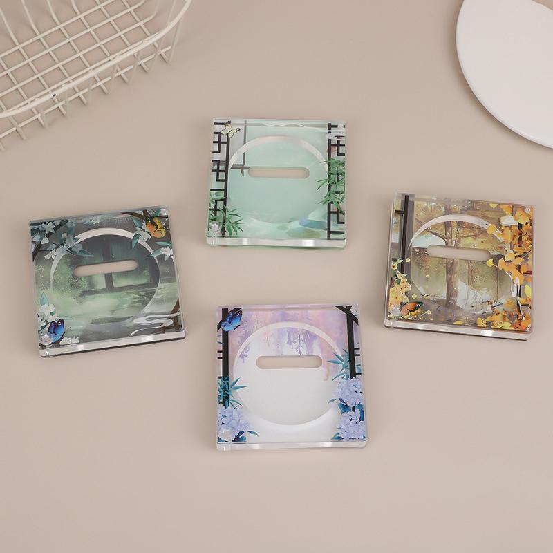 Цветной значок-дисплей, орнамент, акриловый значок серии CD, кирпичный дисплей, милый, полезный, стенд для значков, поклонники, преследующие его