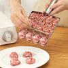 Meatball Maker Tool Stainless Steel Manual Non Stick Meatball Maker Time-Saving Portable Meatball
