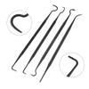 Multipurpose Car Detailing Cleaning Tool Accessories Wire Brushes and 4 Nylon Picks Pick and Brush Set 3 Double-headed Finished