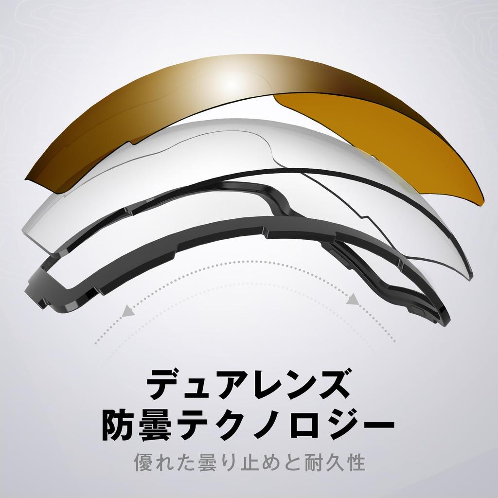 OutdoorMaster Лыжные очки PRO Запасные Съемные Магнитные УФ-очки Широкое поле обзора Сферические Снег Сноубординг Спорт Универсальные для Зимы и