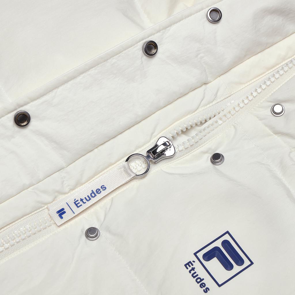 Fila Однотонная пуховая куртка с капюшоном Женские куртки Кокосово-белый F11W346906F-IV