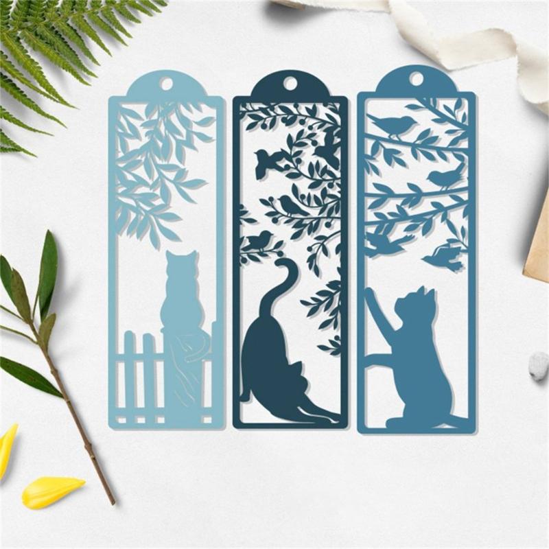 Окно Котенок Углеродистая сталь Вырубка Тиснение Режущие штампы Трафареты Для изготовления открыток Скрапбукинг Приглашения Книга памяти