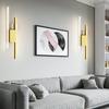 Nordic Modern LED Настенные светильники Гостиная Кабинет Спальня Прикроватные светильники Проход Лестницы Кухня Украшения дома Настенные светильники Внутреннее освещение