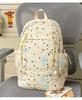 Schoolbag Starry sky clear feeling milk blue middle and high school students backpack Korean in sweet vitality girl travel shoulder